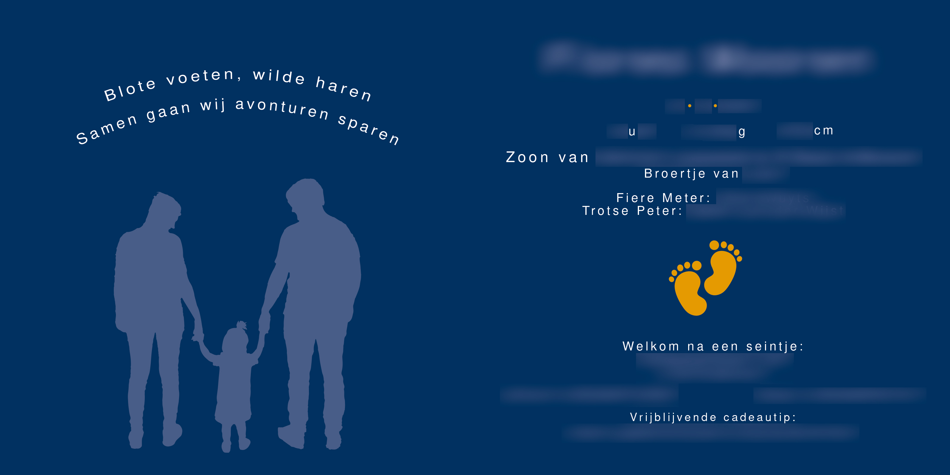 geboortekaartje